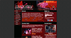 Desktop Screenshot of moesalley.com